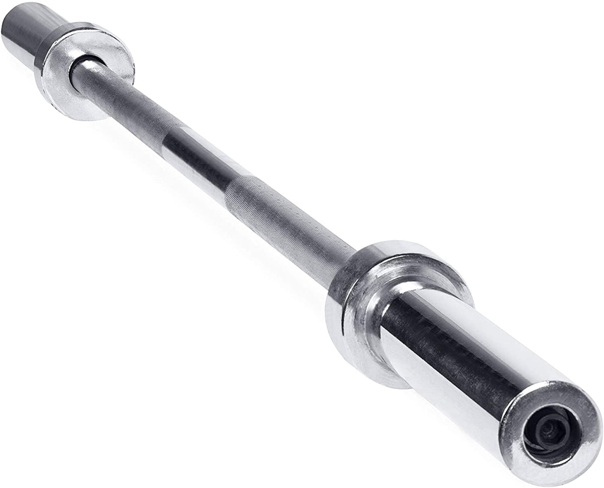 CAP Barbell 5-Foot Solid Olympic Bar, Chrome (2-Inch)