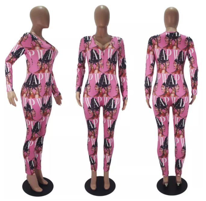 WAP Hot Girl Sleepwear Onesie