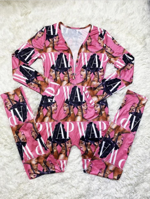 WAP Hot Girl Sleepwear Onesie