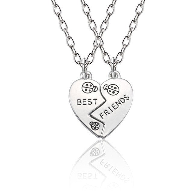 Trendy Best Friends Pendant Necklace Sets