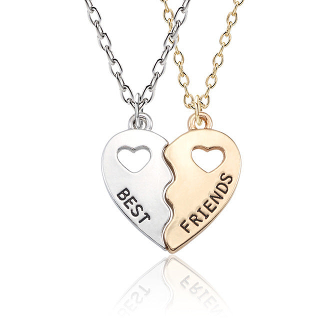 Trendy Best Friends Pendant Necklace Sets