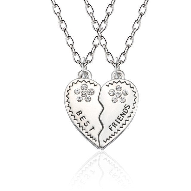 Trendy Best Friends Pendant Necklace Sets