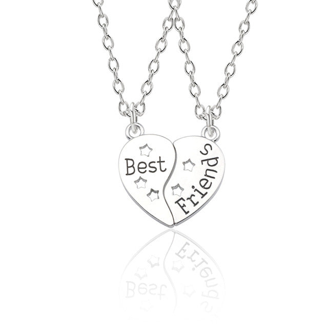 Trendy Best Friends Pendant Necklace Sets