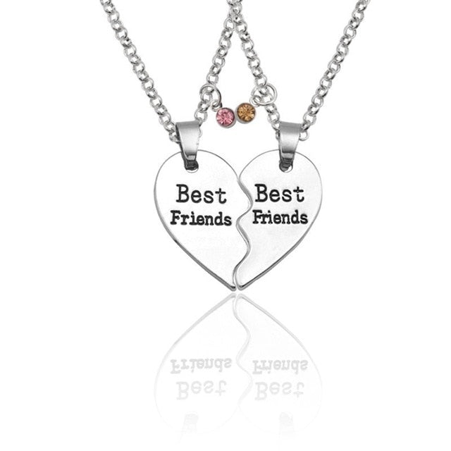 Trendy Best Friends Pendant Necklace Sets