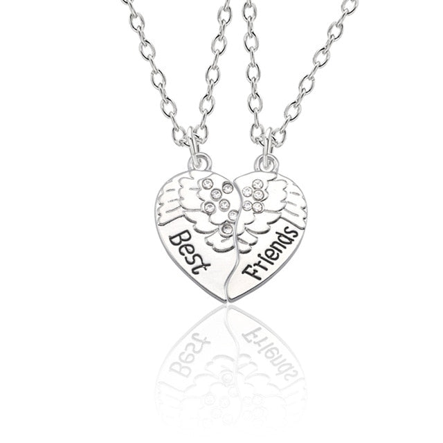 Trendy Best Friends Pendant Necklace Sets