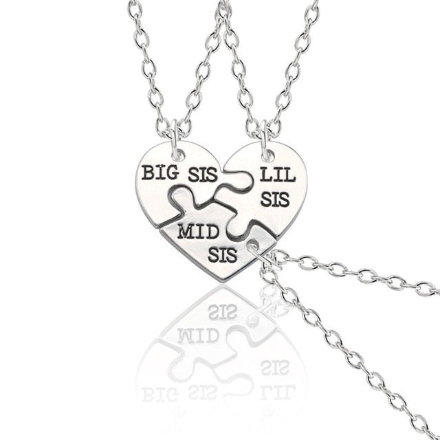 Trendy Best Friends Pendant Necklace Sets