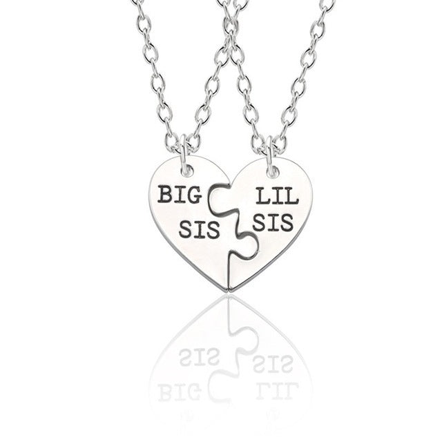 Trendy Best Friends Pendant Necklace Sets