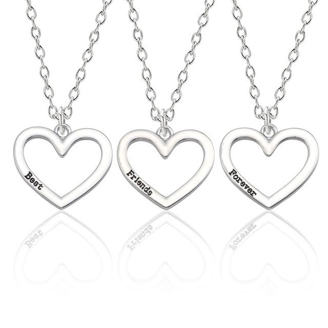 Trendy Best Friends Pendant Necklace Sets