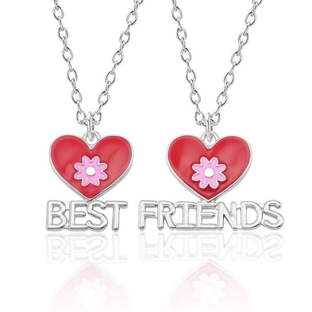 Trendy Best Friends Pendant Necklace Sets