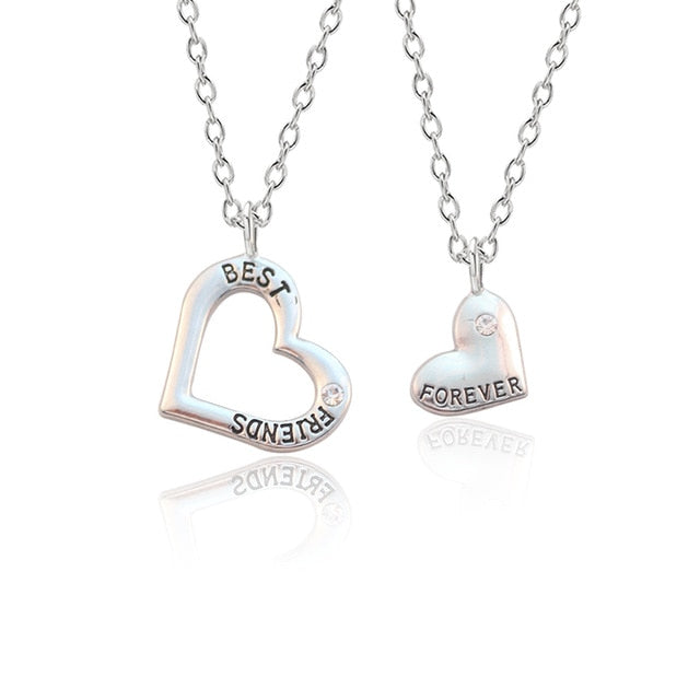 Trendy Best Friends Pendant Necklace Sets