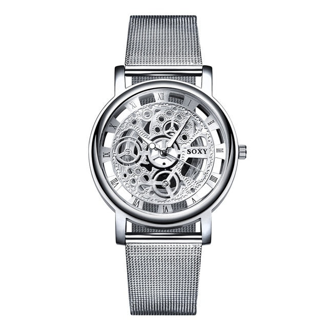 SOXY Luxury Hollow Steel Unisex Watch