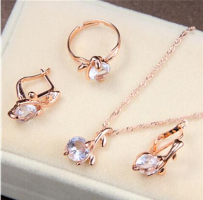 ZOSHI Crystal Fashion Jewelry Set