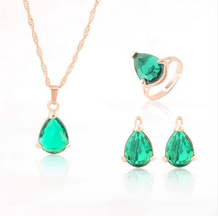 ZOSHI Crystal Fashion Jewelry Set