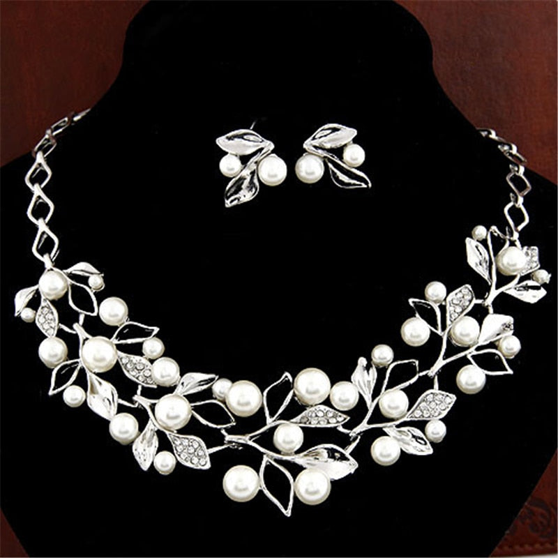 ZOSHI Elegant Simulated Pearl Jewelry Sets