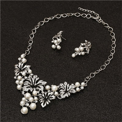 ZOSHI Elegant Simulated Pearl Jewelry Sets