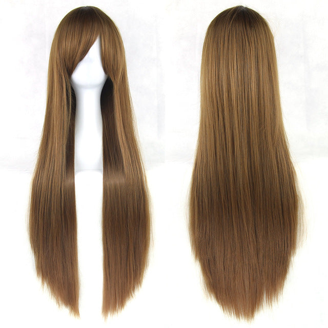 Long Synthetic Straight Cosplay Hair Wig