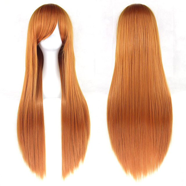 Long Synthetic Straight Cosplay Hair Wig