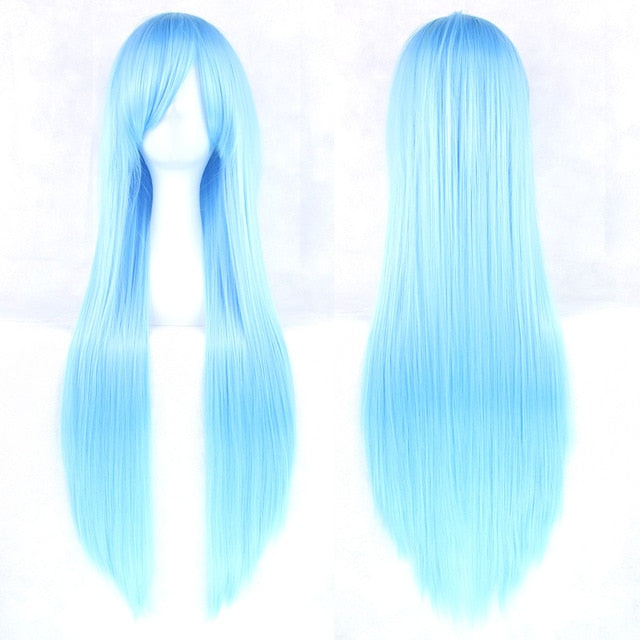 Long Synthetic Straight Cosplay Hair Wig