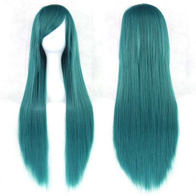 Long Synthetic Straight Cosplay Hair Wig