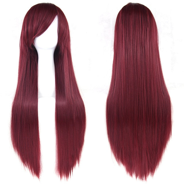 Long Synthetic Straight Cosplay Hair Wig