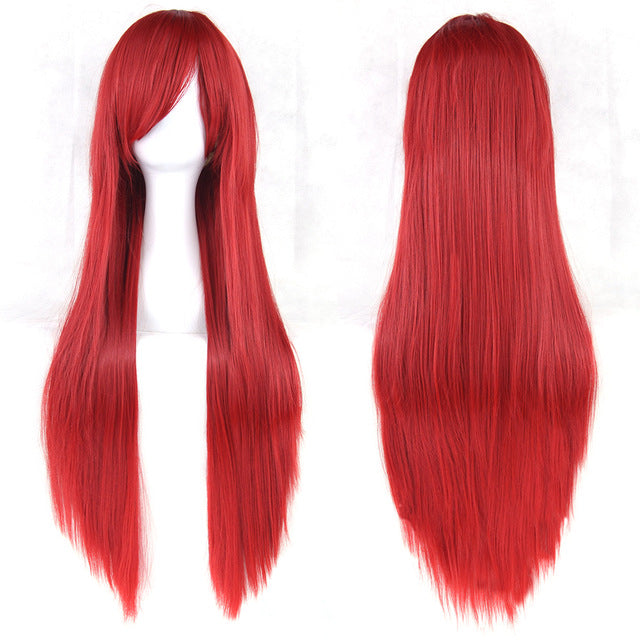 Long Synthetic Straight Cosplay Hair Wig