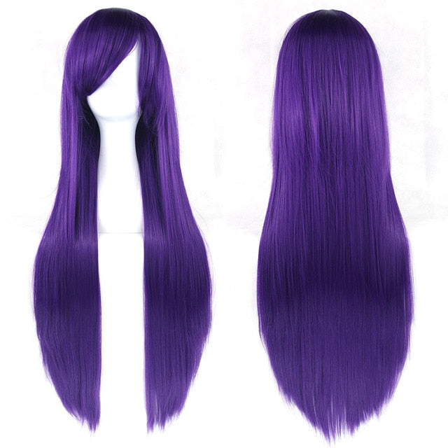 Long Synthetic Straight Cosplay Hair Wig