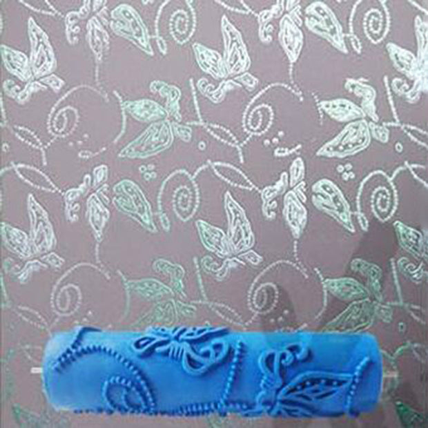 3D DECORATIVE WALL PAINTING ROLLER-BUTTERFLIES