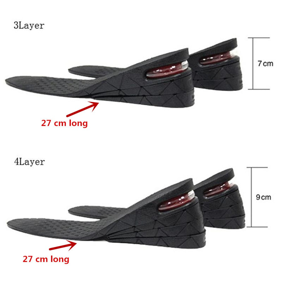 3-9cm Height Lift Adjustable Shoe Inserts