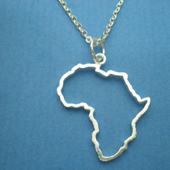 African Continent Necklace