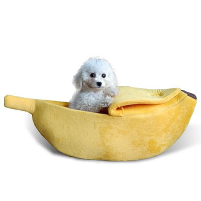 Portable Banana Cushion Dog/Cat Bed