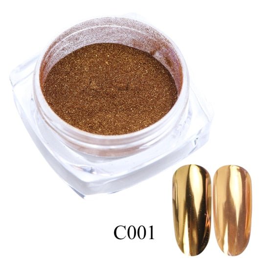 Mirror Metallic Nail Powder