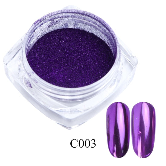 Mirror Metallic Nail Powder