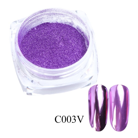 Mirror Metallic Nail Powder