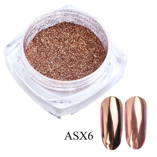 Mirror Metallic Nail Powder