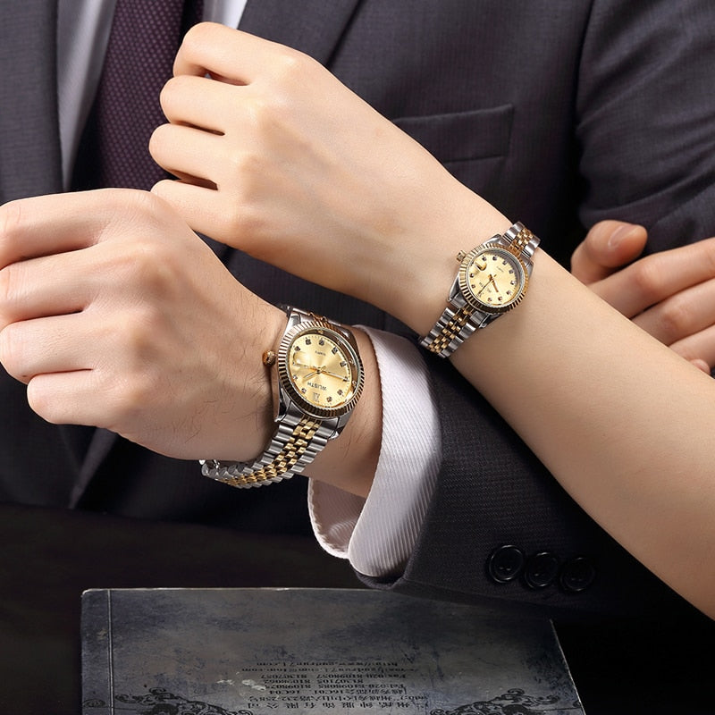 Couples Luxury Quartz Watches