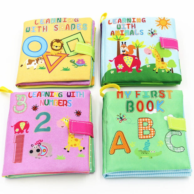 Educational Soft Cloth Baby Books