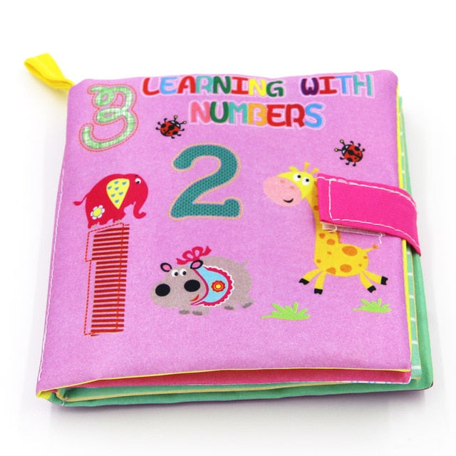 Educational Soft Cloth Baby Books