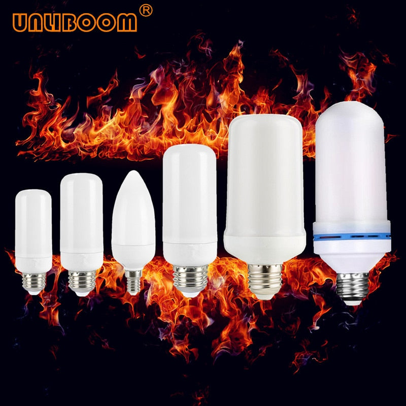 LED Flame Effect Light Bulb