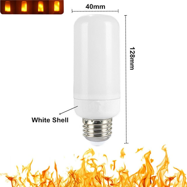 LED Flame Effect Light Bulb