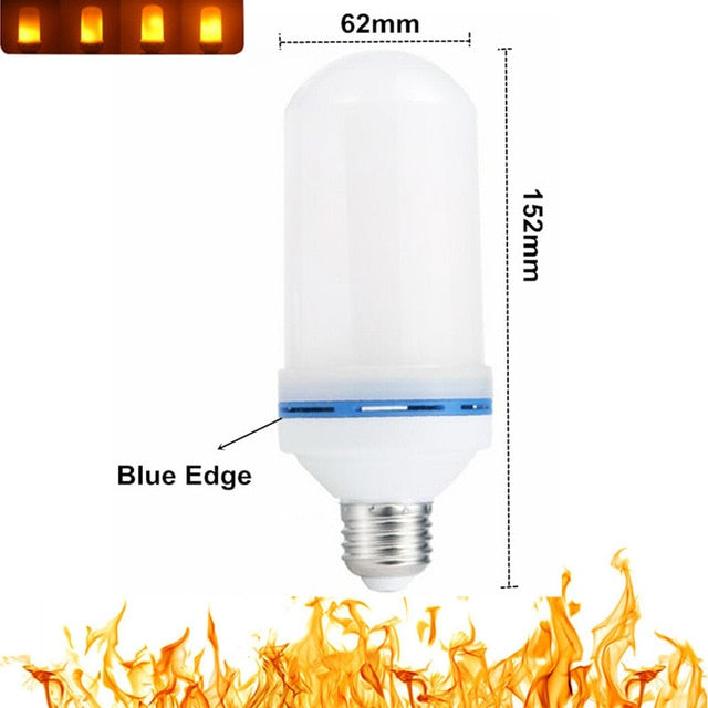 LED Flame Effect Light Bulb