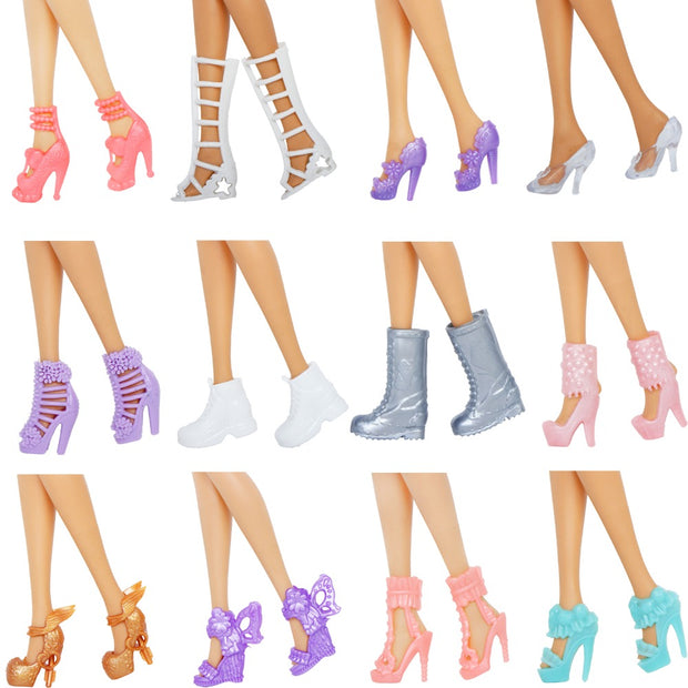 Mix Style Colorful Doll Shoes