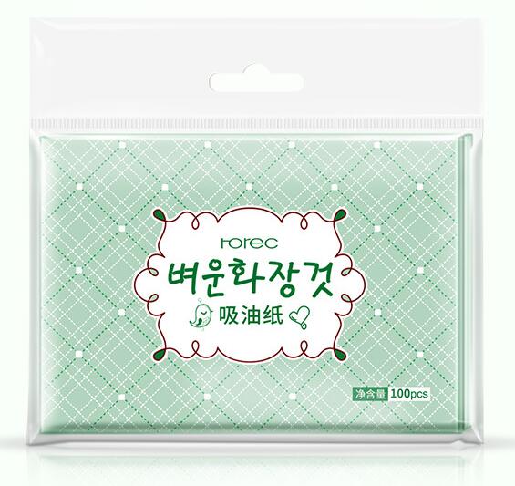 Green Tea Facial Oil Blotting Sheets