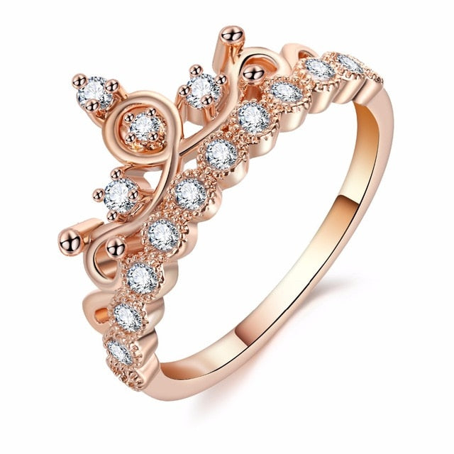 Fashion Crown Statement Ring